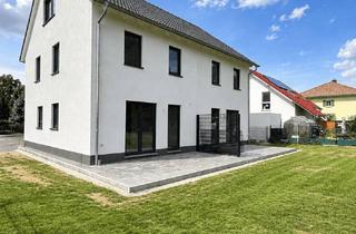 Doppelhaushälfte kaufen in 04683 Naunhof, MODERNE NEUBAU DOPPELHAUSHÄLFTE bei LEIPZIG | EINZIEHEN UND WOHLFÜHLEN
