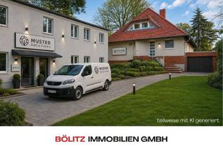 Gewerbeimmobilie kaufen in 12355 Rudow, Beruf & Wohnen kombiniert: 181m² EFH mit Pool & 235m² Nebengebäude auf 1.167m² Grundstück in Rudow