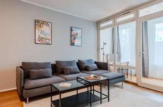 Immobilie mieten in Bachstraße, 10555 Tiergarten, 3-Zimmer-Wohnung mit Wintergarten im Hansaviertel Berlin – möbliert, nahe Tiergarten & Zoo