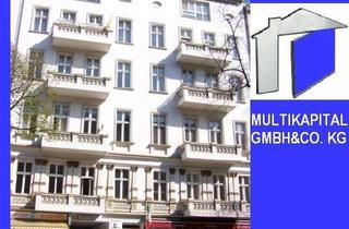Immobilie mieten in Kantstraße 63, 10627 Charlottenburg, Miete reduziert: 4 ZI./MÖBLIERT AUF ZEIT, DIREKTE CITY-LAGE-klassische, mod. Altbauwhg. + Südbalkon