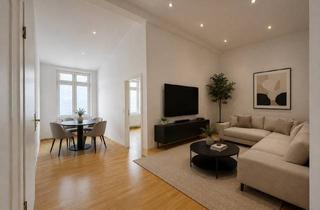 Wohnung mieten in 60313 Innenstadt, WG willkommen*Lichtdurchflutete 4 Zimmer-Wohnung*Wohnküche*EBK*G-WC*Toplage Gerichtsviertel*