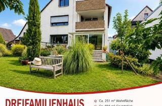 Mehrfamilienhaus kaufen in 64546 Mörfelden-Walldorf, Großzügiges Mehrfamilienhaus mit 3 Wohnebenen, großem Garten & viel Potenzial