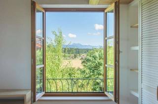 Doppelhaushälfte kaufen in 83365 Nußdorf, Chiemgau: Gepflegte Doppelhaushälfte in Hanglage mit Bergblick - Realteilung und Südausrichtung -