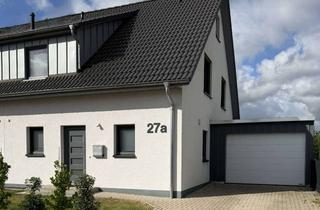 Haus mieten in 31553 Sachsenhagen, Moderne Doppelhaushälfte mit Garage mit unverbauten Blick!