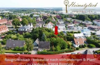 Grundstück zu kaufen in 23858 Reinfeld, Baugrundstück - nach B-Plan bebaubar!Zu kaufen in 23858 Reinfeld!