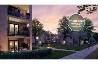 Wohnung kaufen in Am Handwerkerhof 18, 85540 Haar, Stilvolle 2-Zimmer-Erdgeschosswohnung mit Terrasse & Loggia im Jugendstilpark