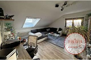 Wohnung kaufen in 69168 Wiesloch, Zentrumsnah: Gemütliche 2 Zimmer Dachgeschosswohnung in Wiesloch (Tageslichtbad, KFZ-Stellplatz)