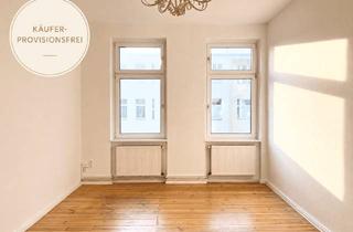 Wohnung kaufen in 13595 Spandau, FREI! + Käufer-Prov.frei: 2-Zi. Altbau-Whg. in WILHELMSTADT + Dielen + hohe Decken + große Küche