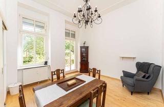 Wohnung kaufen in Florastraße 34, 13187 Pankow, Elegante 2-Zimmer-Altbauwohnung mit schöner Gartenterrasse im Florakiez