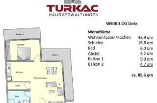 Wohnung mieten in 61440 Oberursel, Neubau - Erstbezug geräumige 2 ZKB Balkon + Abstellraum