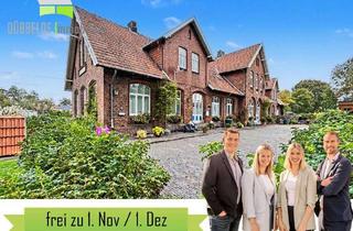 Wohnung mieten in 26847 Detern, Detern - Leben im historischen Bahnhof! Geräumige Wohnung auf zwei Etagen.