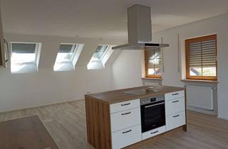 Wohnung mieten in 84434 Kirchberg, Moderne 3-Zimmer-Dachgeschoss-nichtraucher-wohnung mit hochwertiger Einbauküche und Balkon