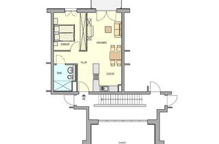 Wohnung mieten in Blumenstraße 33, 01689 Weinböhla, ERSTBEZUG! Helle Neubau-2-Raumwohnung in Weinböhla