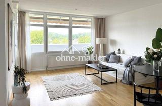 Wohnung kaufen in 65199 Wiesbaden, PROVISIONSFREI | Modernisierte 2-Zimmer-Wohnung mit Fernblick, großem Balkon & Einzelgarage
