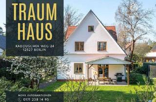 Einfamilienhaus kaufen in 12527 Grünau, Wohnen zwischen Wald & Wasser – Repräsentatives Einfamilienhaus mit 188 m² in Karolinenhof