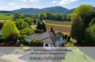 Haus kaufen in 76831 Göcklingen, Großes Traumgrundstück in Feldrandlage mit Bungalow + Garagenhaus