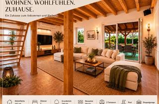 Haus kaufen in 51597 Morsbach, Modernes Wohnen im Grünen, mit Pool, Büro-Separateingang & traumhaftem Ausblick