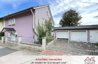 Haus kaufen in 91224 Pommelsbrunn, 1 Haus, 2 Zuhause! Tolles Zweifamilienhaus mit Doppelgarage in Pommelsbrunn-Hohenstadt
