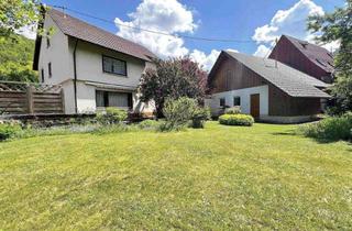 Einfamilienhaus kaufen in 72805 Lichtenstein, Einfamilienhaus mit herrlichem Gartengrundstück und separatem Garagenhaus