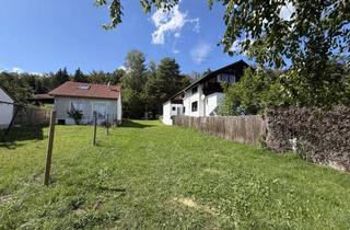Grundstück zu kaufen in 82327 Tutzing, Baugrundstück für eine kleine Doppelhaushälfte mit Garage in Tutzing! Mit genehmigtem Vorbescheid!