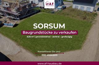 Grundstück zu kaufen in 31139 Hildesheim, Baugebiet Sorsum: provisionsfrei, zentral, großzügig