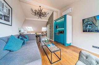 Immobilie mieten in Große Bockenheimer Str. 000, 60313 Innenstadt, Tolle Penthouse-Wohnung mit Skylineblick und Dachterrasse