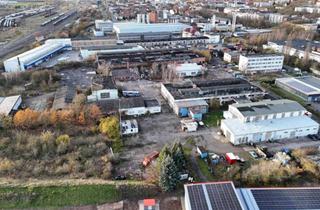 Gewerbeimmobilie kaufen in 99734 Nordhausen, Gewerbegrundstück mit Altbestand - Lager- und Produktionshallen **teilweise sanierungsfähig***