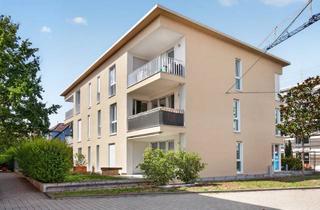 Wohnung kaufen in 76870 Kandel, Ohne eine einzige Stufe: 3-Zimmer-Wohnung mit Aufzug bis vor die Tür und breitem TG-Stellplatz