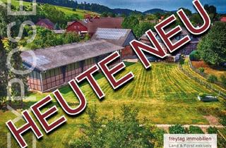 Haus kaufen in 37632 Scharfoldendorf, Exklusiver Dreiseitenhof an der Lenne