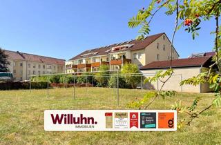 Wohnung kaufen in 04808 Wurzen, Zentral und grün Wohnen auf 2 Ebenen | Einbauküche | Kamin | Loggia | Pkw-Stellplatz