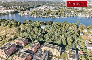 Wohnung kaufen in 12557 Köpenick, Preisaktion bis 31.10.2026 - Verkaufsstart & Sofortbezug am Wasser mit Privatgarten - provisionsfrei