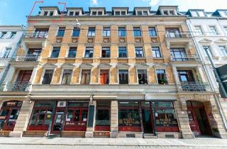 Wohnung kaufen in Alaunstraße 16, 01099 Äußere Neustadt, Neustadt - 4-Zimmer-Maisonettwohnung mit Dachterrasse und Aufzug