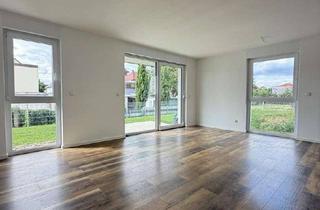 Wohnung kaufen in Heinrich-Gerster-Straße, 76689 Karlsdorf-Neuthard, Neuwertige 3-Zi-EG-WHG mit Terrasse und Garten