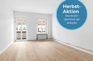 Wohnung kaufen in Samariterstraße 36, 10247 Friedrichshain, Herbst-Aktion – 2-Zimmer-Altbauwohnung mit Balkon in der Samariterstraße