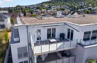 Penthouse kaufen in 75223 Niefern-Öschelbronn, Modernes Penthouse mit schöner Dachterrasse – 159 m² Wohnkomfort mit 4 Zimmern und Weitblick