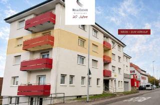 Wohnung kaufen in Burkhardt+Weber-Straße 65, 72760 Reutlingen, Provisionsfrei: Vermietete 4-Zimmer-Wohnung in zentraler Lage nahe HBF - Cashflow!