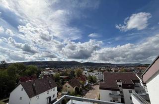 Wohnung kaufen in 73431 Aalen, Aussichtslage Galgenberg: 3,5-Zimmer-Maisonette mit 2 Bädern, Balkon und Dachterrasse