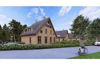 Wohnung kaufen in Preetz, 18586 Lancken-Granitz, Neubau: Exklusive 127 m² Reetdach-Doppelhaushälfte in idyllischer Naturlage (Rügen / Preetz)