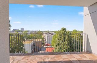 Wohnung kaufen in Europa-Allee 137, 60486 Gallus, Weitblick über Frankfurt – Stilvolle 3-Zimmer-Wohnung in der Europa-Allee