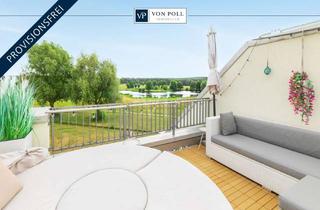 Penthouse kaufen in 15749 Mittenwalde, PROVISIONSFREI: Exklusive Penthouse-Maisonette-Wohnung mit Weitblick zum Golfplatz Motzen