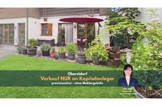 Wohnung kaufen in 87561 Oberstdorf, SELTENHEIT | ruhige Garten-Wohnung im Herzen von Oberstdorf - Verkauf mit Wohnungsrecht