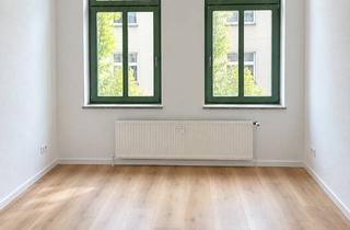 Wohnung mieten in Reilstrasse 38, 06114 Giebichenstein, Frisch sanierte 2-Zimmer-Altbauwohnung mit Stuck in Giebichenstein – Einbauküche optional