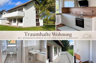 Wohnung mieten in Mühlstr. 10, 87787 Wolfertschwenden, Frisch renovierte 3-Zimmer-Wohnung mit traumhaftem Blick ins Grüne – Niederdorf