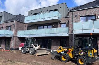 Wohnung mieten in Veldhauser Straße 171, 48527 Nordhorn, Erstbezug: helle 2-Zimmer-Neubauwohnung mit Südterrasse EBK, Stellplatz und Barrierefreiheit
