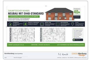 Wohnung mieten in 25693 St. Michaelisdonn, Neubauwohnung: 3-Zimmer-Wohnung in Sankt Michaelisdonn