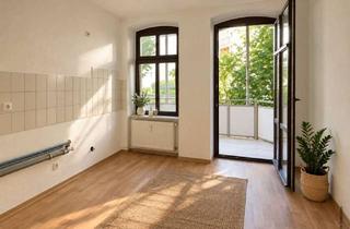 Wohnung mieten in Puschkinstr. 52, 39387 Oschersleben, Helle Wohnung mit Altbaucharme und Balkon