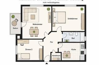 Wohnung mieten in 79822 Titisee-Neustadt, 3-Zimmer-Wohnung mit Balkon in Titisee-Neustadt