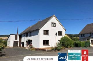 Haus kaufen in 57647 Nistertal, Ihr Haus für die Großfamilie in zentraler Lage von Nistertal! Mit 382m² Werkstatt/Gewerbefläche!