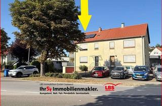 Doppelhaushälfte kaufen in 88630 Pfullendorf, Ideal zentral! Doppelhaushälfte mit zwei Wohneinheiten auf großem Grundstück