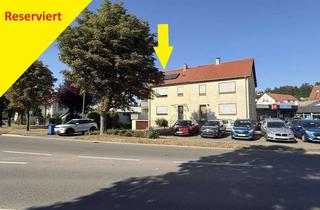 Doppelhaushälfte kaufen in 88630 Pfullendorf, Ideal zentral! Doppelhaushälfte mit zwei Wohneinheiten auf großem Grundstück